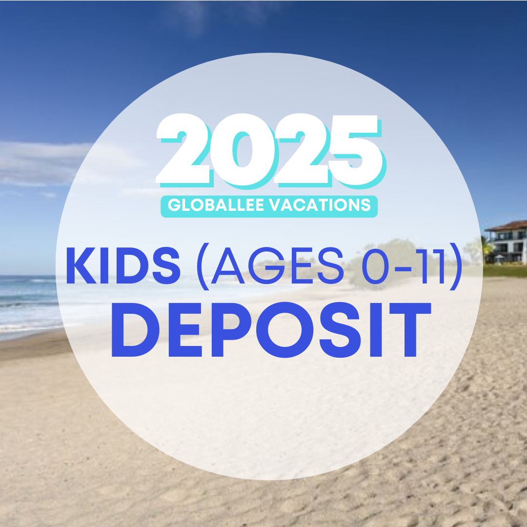 Kids Ages 0-11 Costa Rica 2025 Deposit + Registration