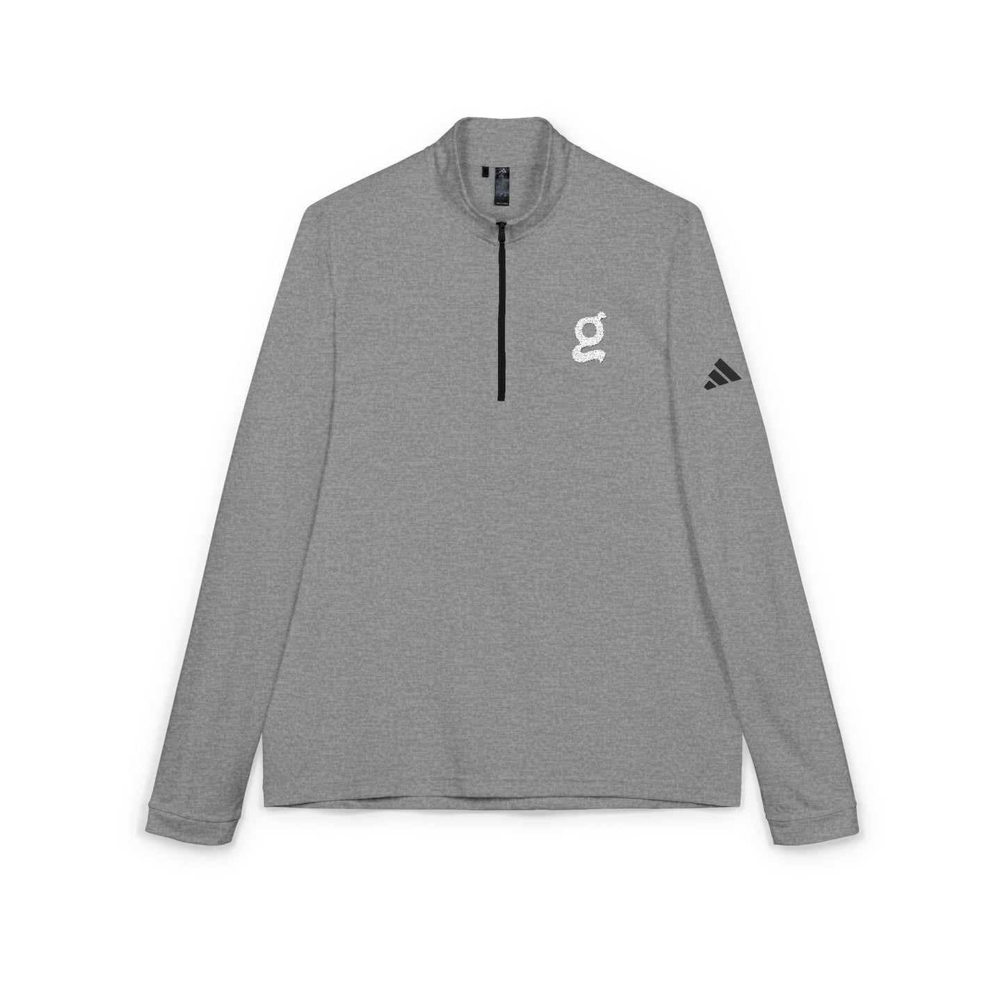 Adidas® Quarter-Zip Pullover with Embroidered "G" Logo