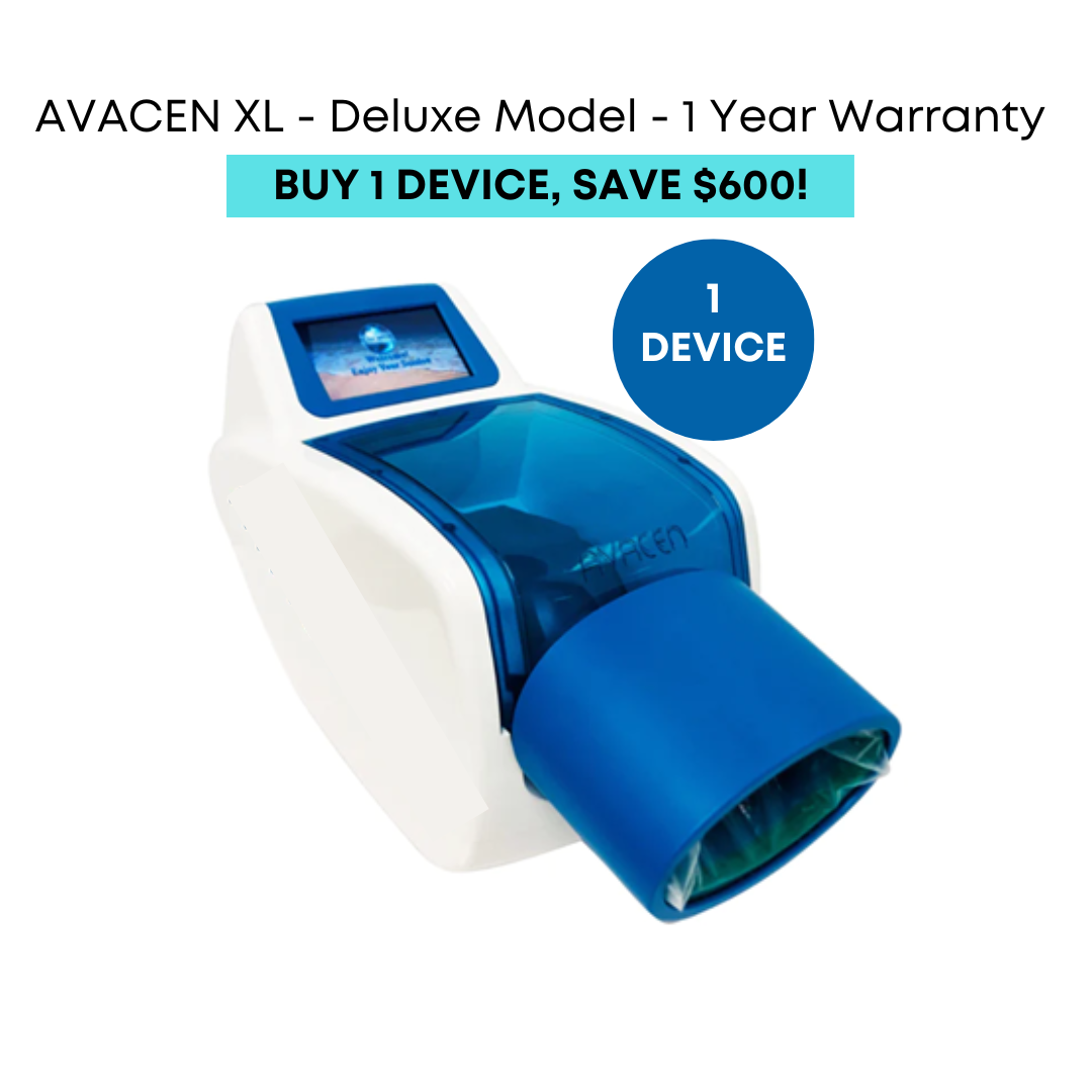 1 Device | Advanced Vascular Circulation Enhancement | XL DELUXE Model | 1 Year Warranty