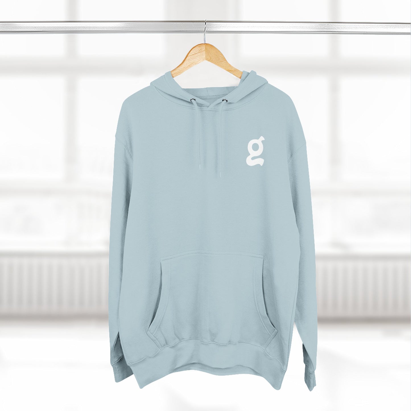Cozy Three-Panel Fleece Globallee Hoodie