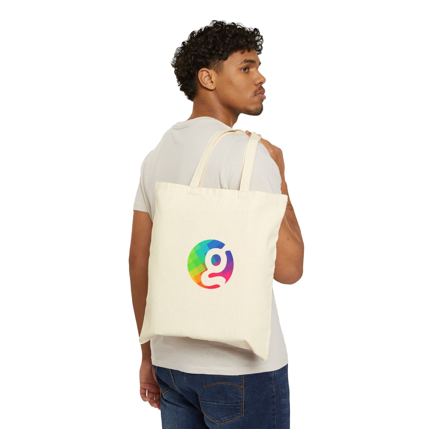 Globallee Logo Cotton Tote Bag