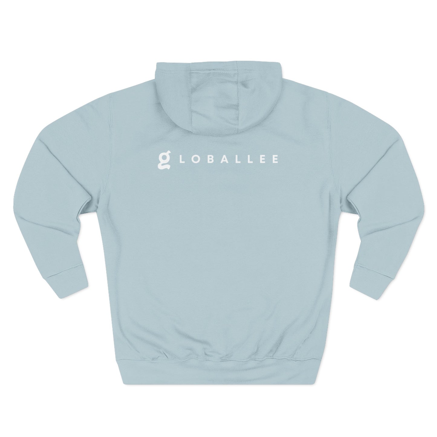 Cozy Three-Panel Fleece Globallee Hoodie