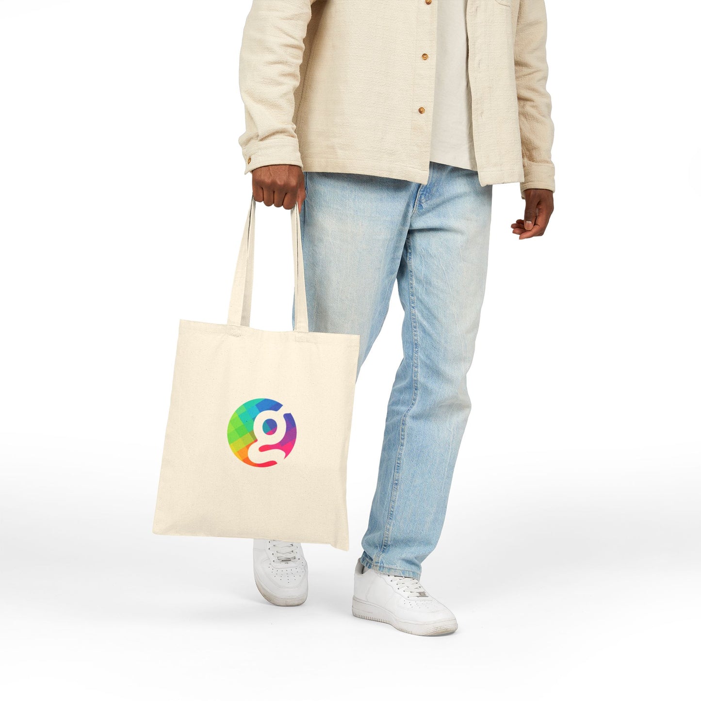 Globallee Logo Cotton Tote Bag