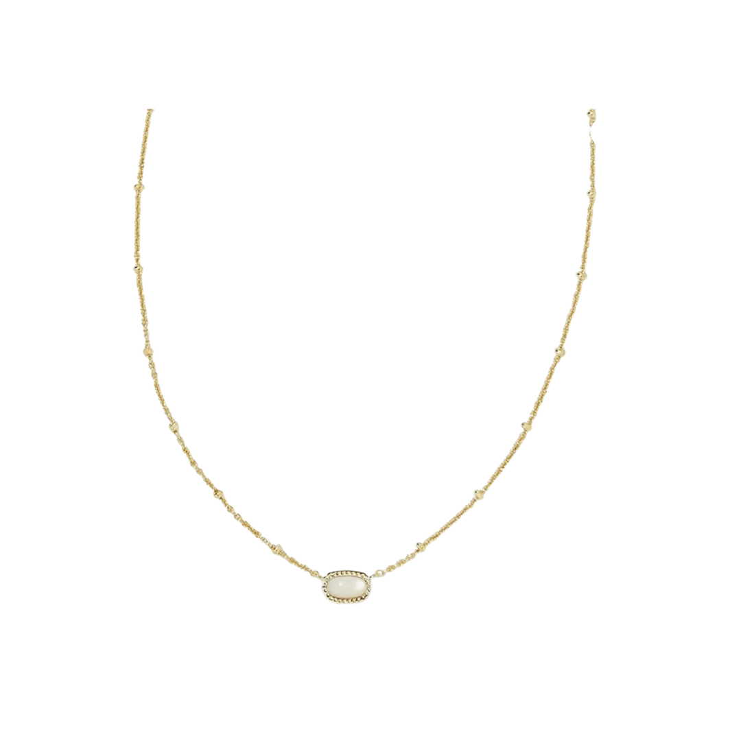Kendra Scott Mini Elisa 14k Gold-Plated Satellite Short Pendant Necklace