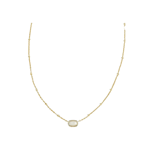 Kendra Scott Mini Elisa 14k Gold-Plated Satellite Short Pendant Necklace