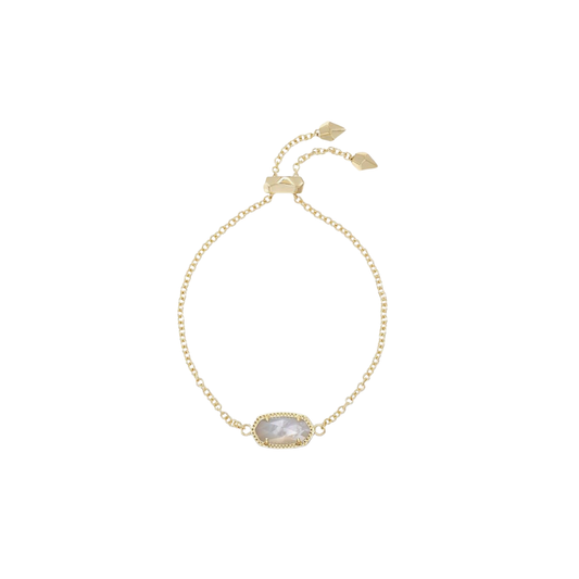 Kendra Scott Elaina Adjustable Chain Bracelet for Women, Gold-Plated